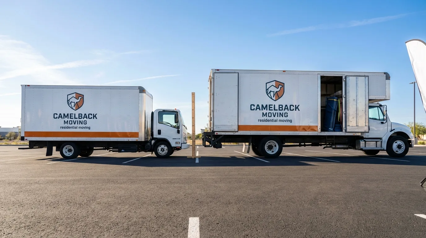 Moving truck size capacity guide in Kendall Park